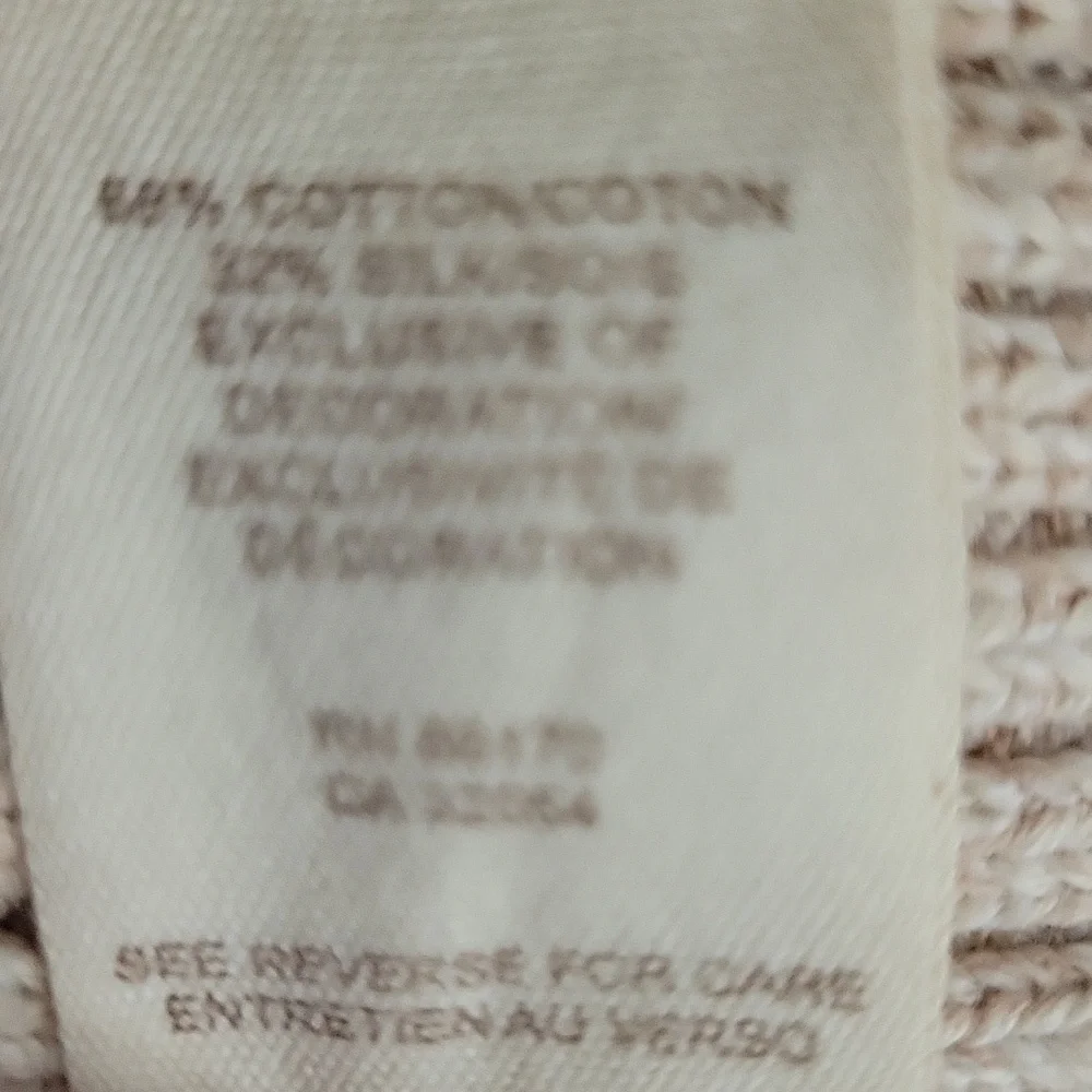 Free People Women's Cream Cardigan with Floral Embroidery And Lace - Picture 8 of 8